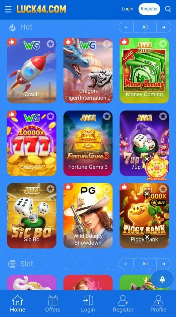 Luck44 Game